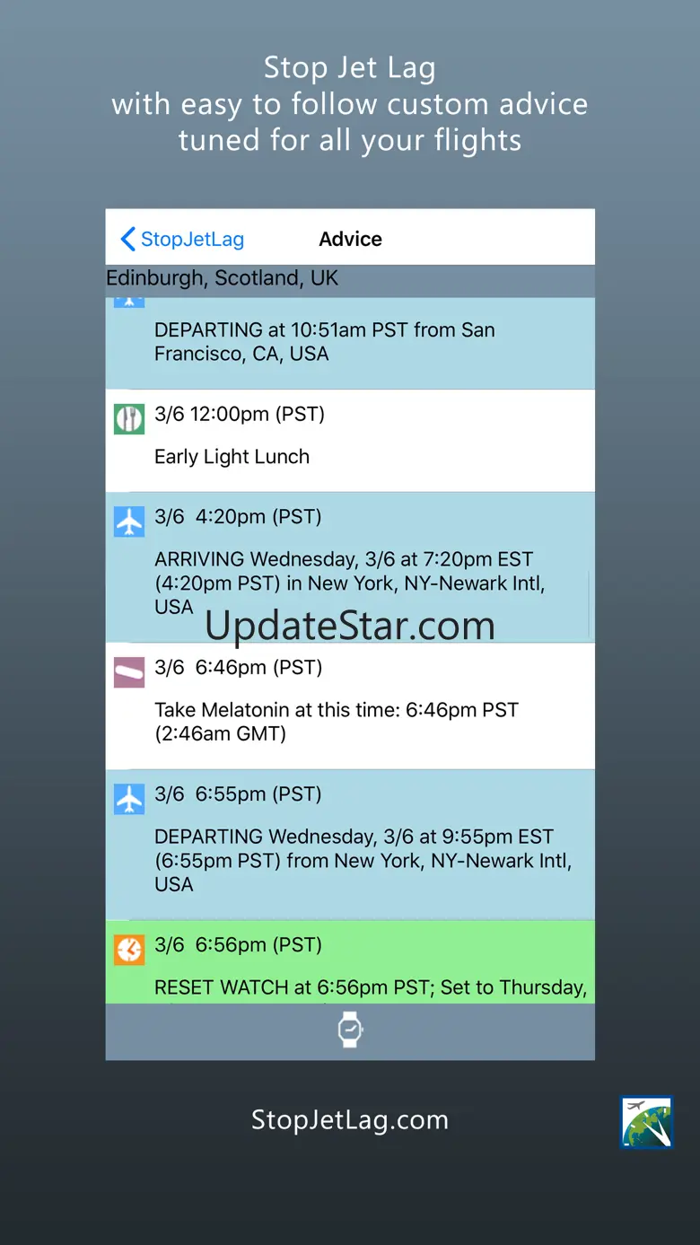 StopJetLag 9.8.3