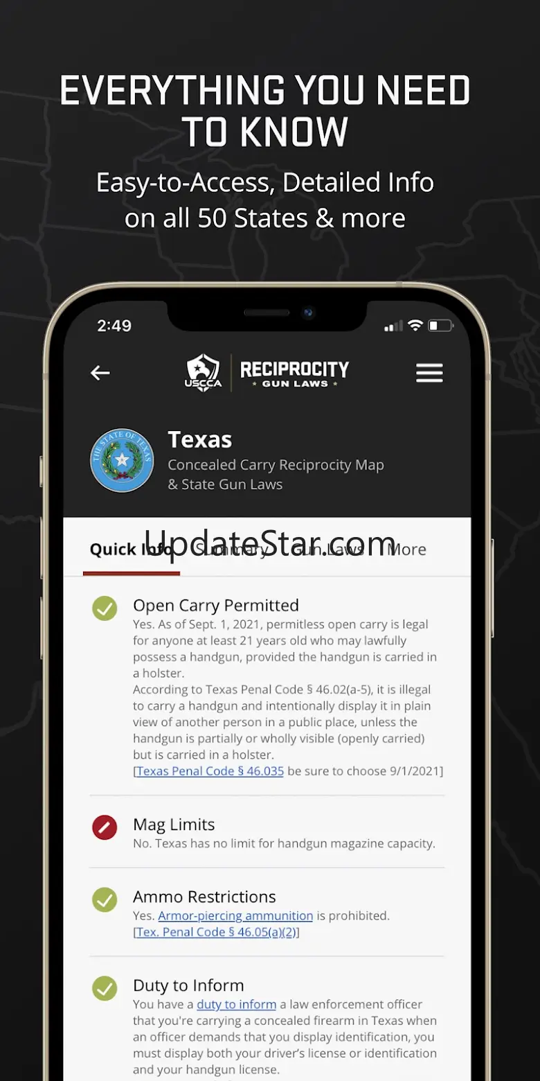 Reciprocity by USCCA 1.5.7