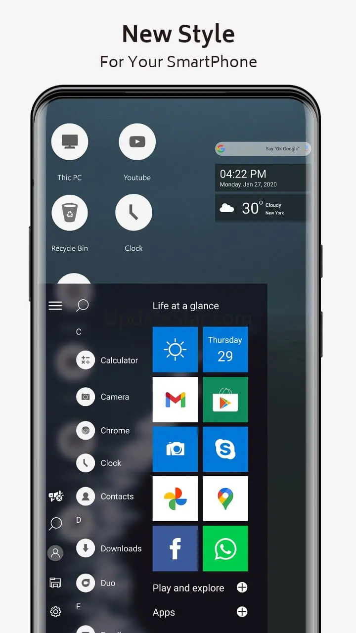 Ash Theme for Launcher 4.4