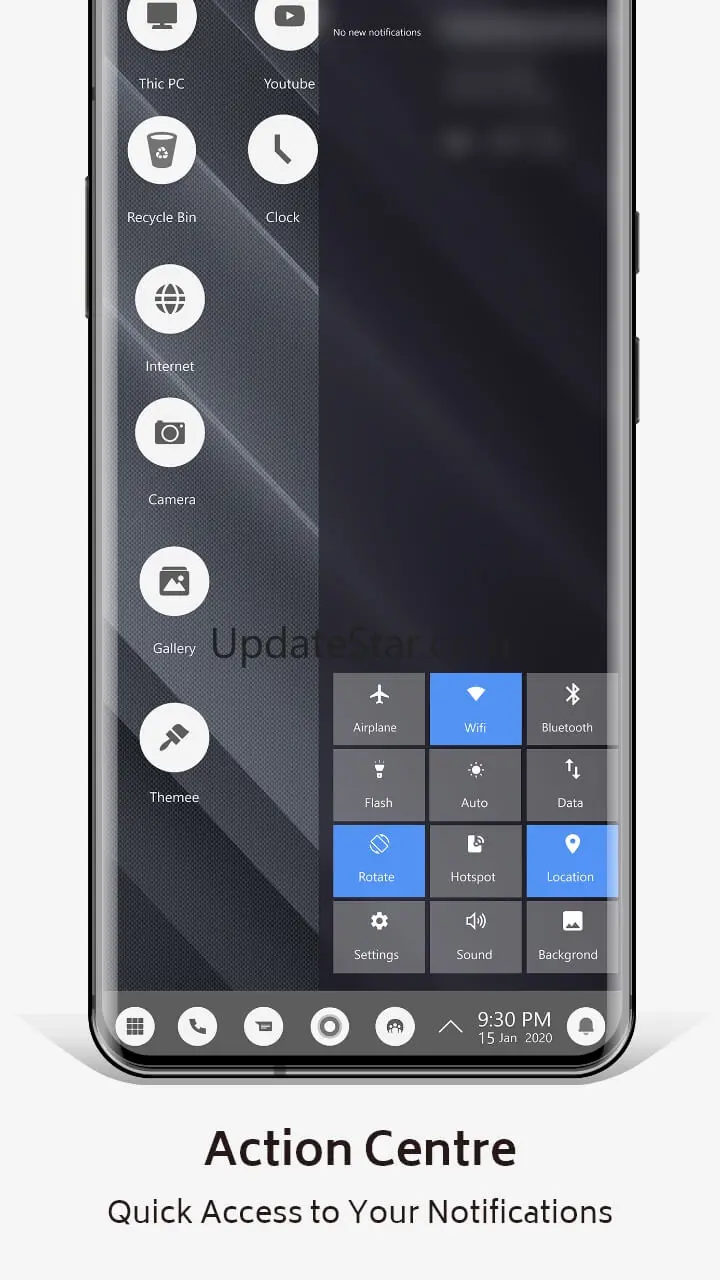 Ash Theme for Launcher 4.4