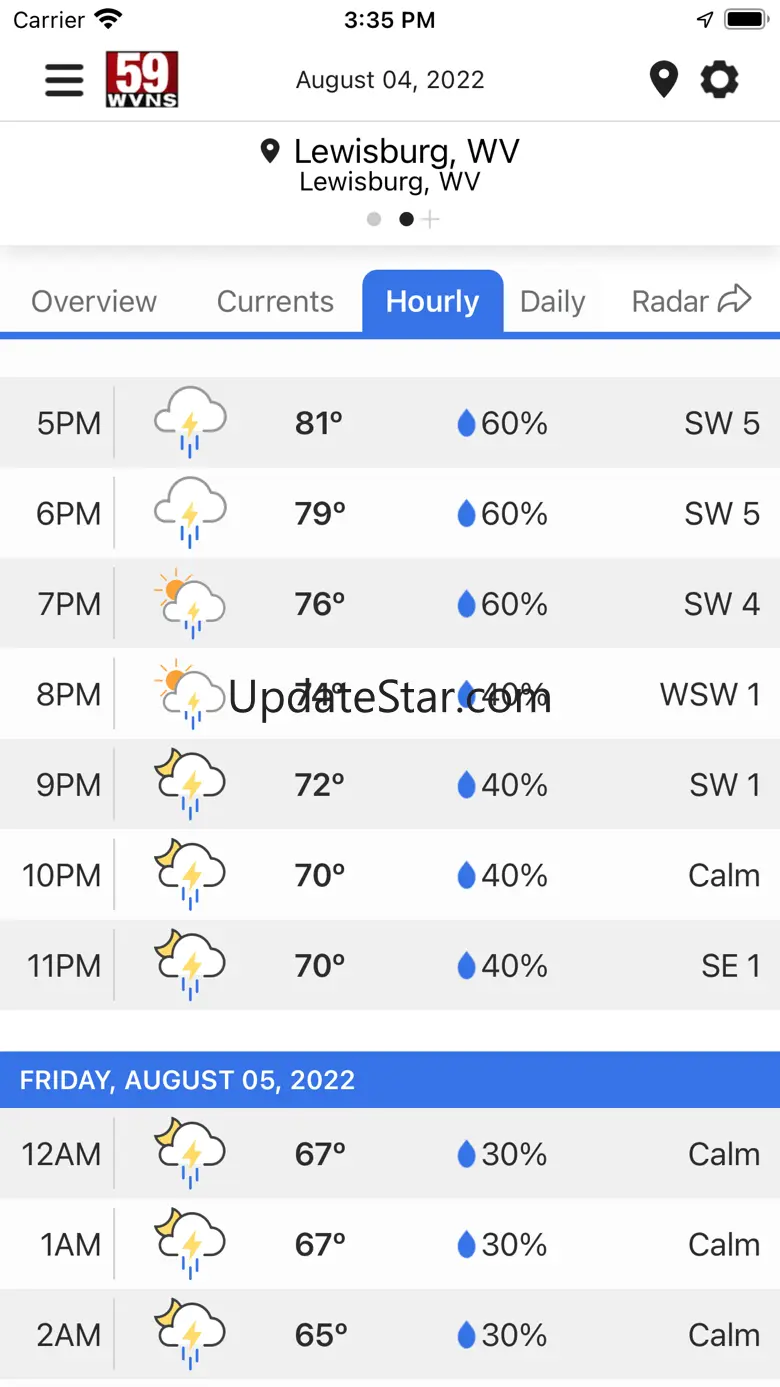 StormTracker 59 WVNS 6.9.1