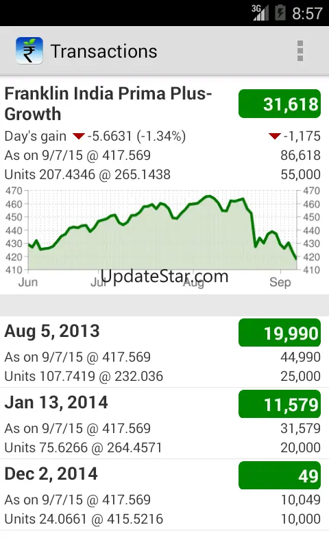 My Funds - Portfolio Tracker 5.6