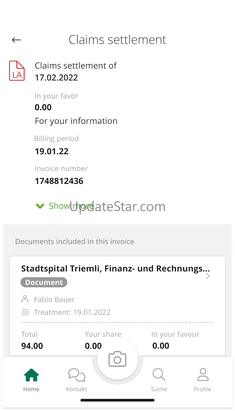 Sanitas Portal 7.3.1