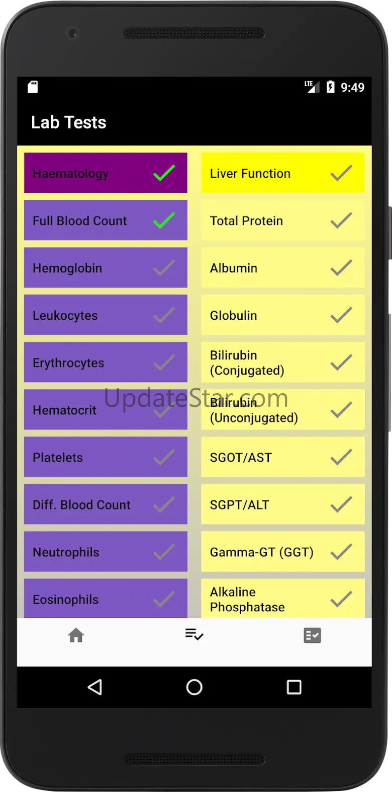 Lab Tests - Normal Lab Values 1.1.7