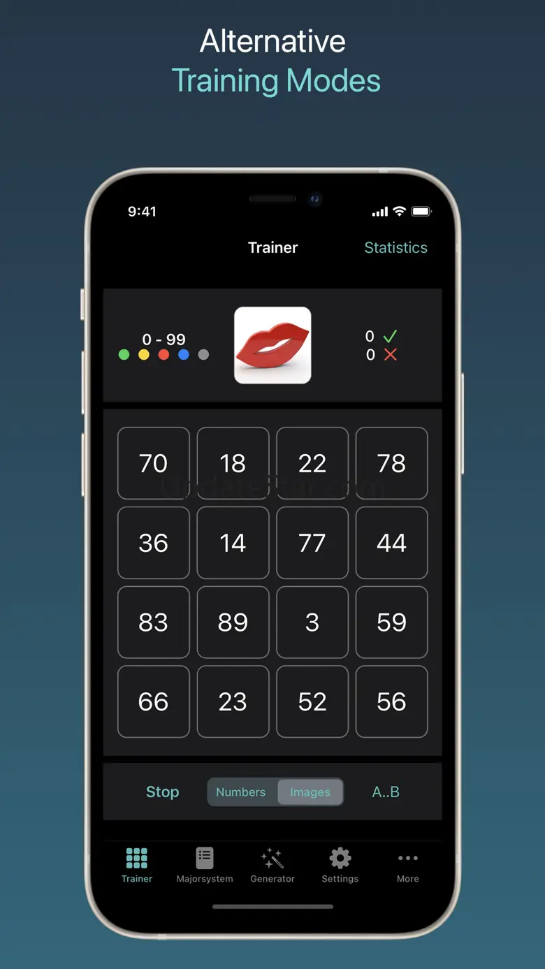 Mnemo Major System Trainer 3.8