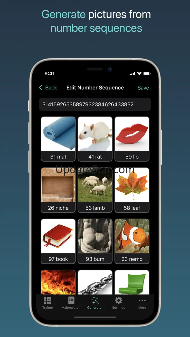 Mnemo Major System Trainer 3.8
