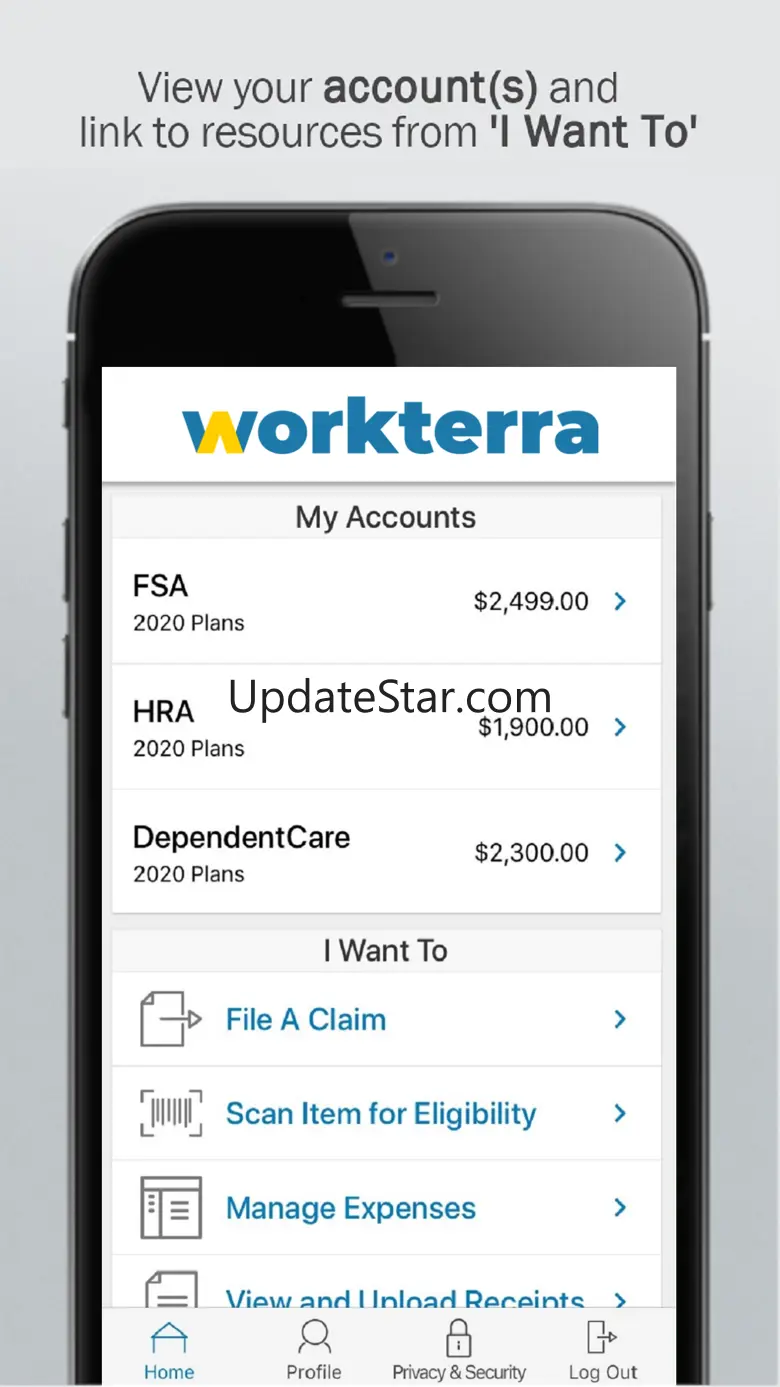 Workterra Online FSA System 16.1.0