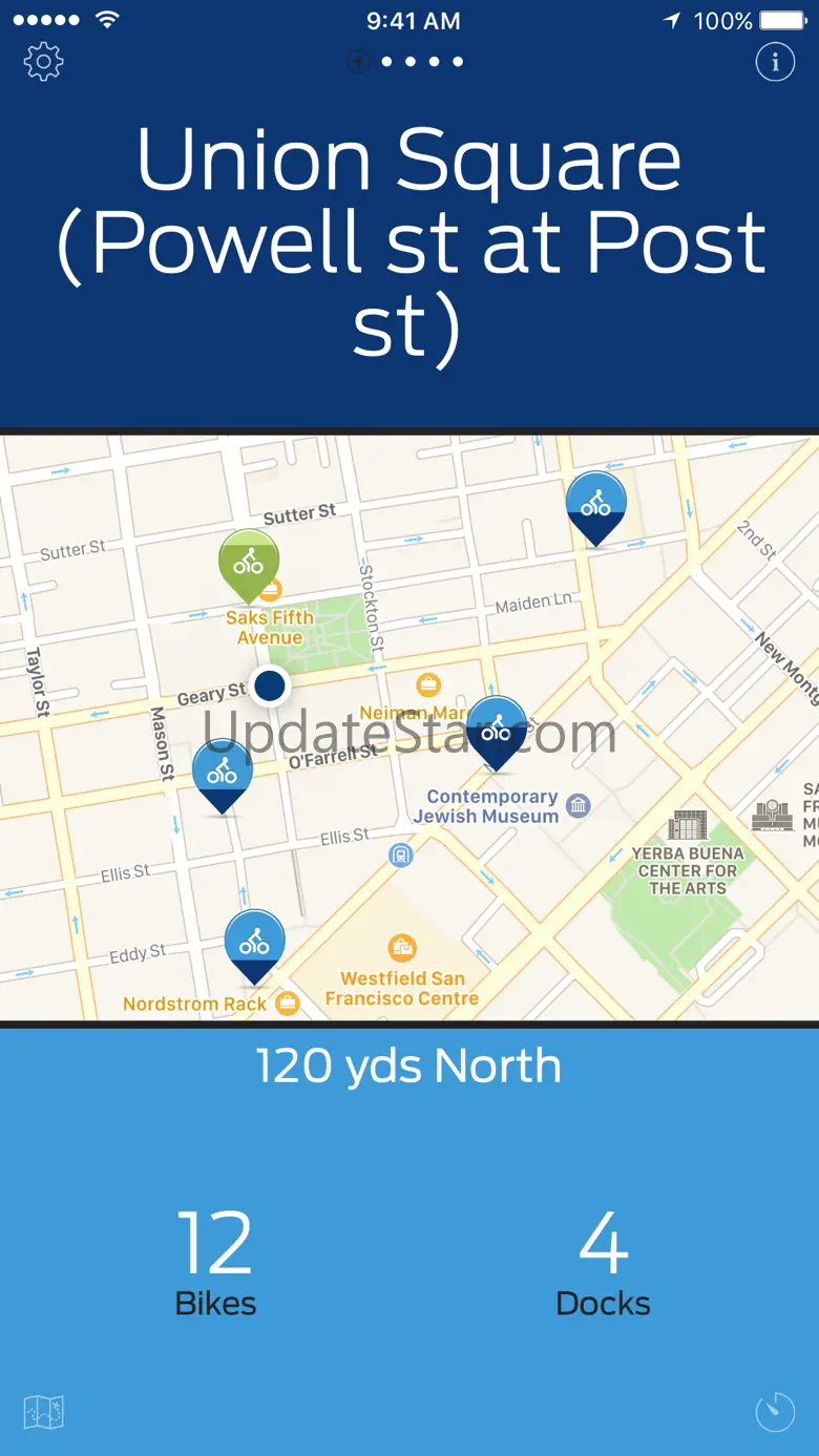 Bay Area Bikes — A One-Tap Ford GoBike App 1.7