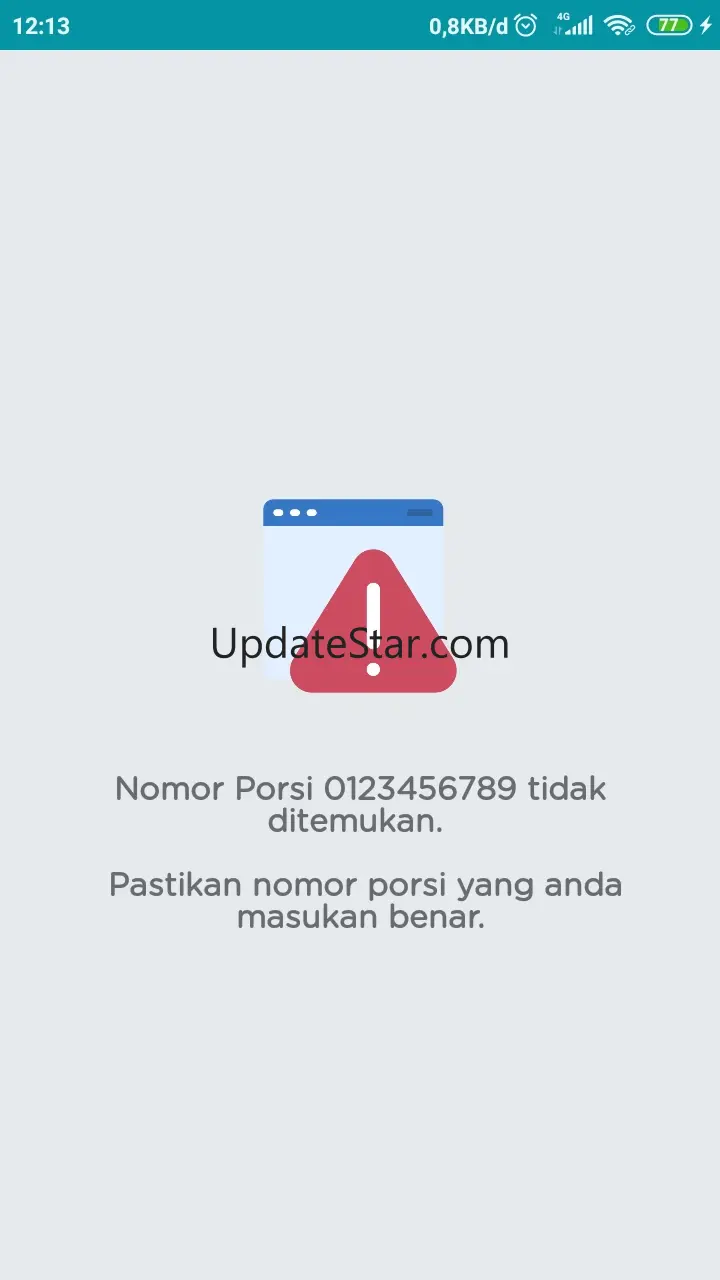 Cek Keberangkatan Porsi Haji 2.0.3