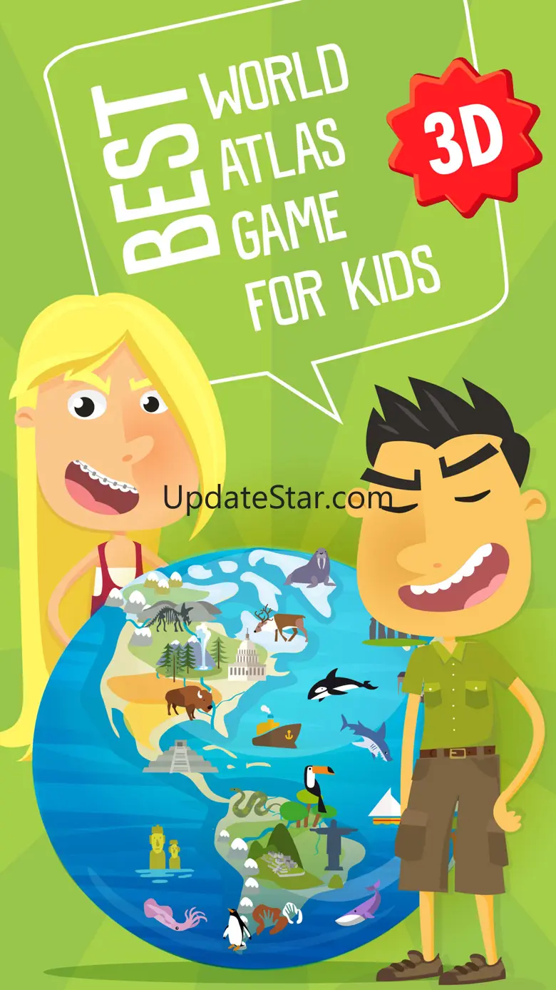 Atlas 3D for Kids – Games to Learn World Geography 1.2