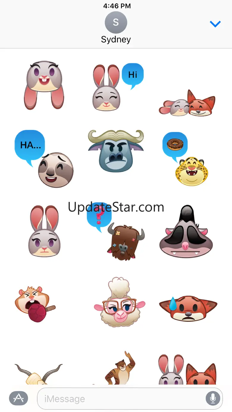 Disney Stickers: Zootopia 1.12