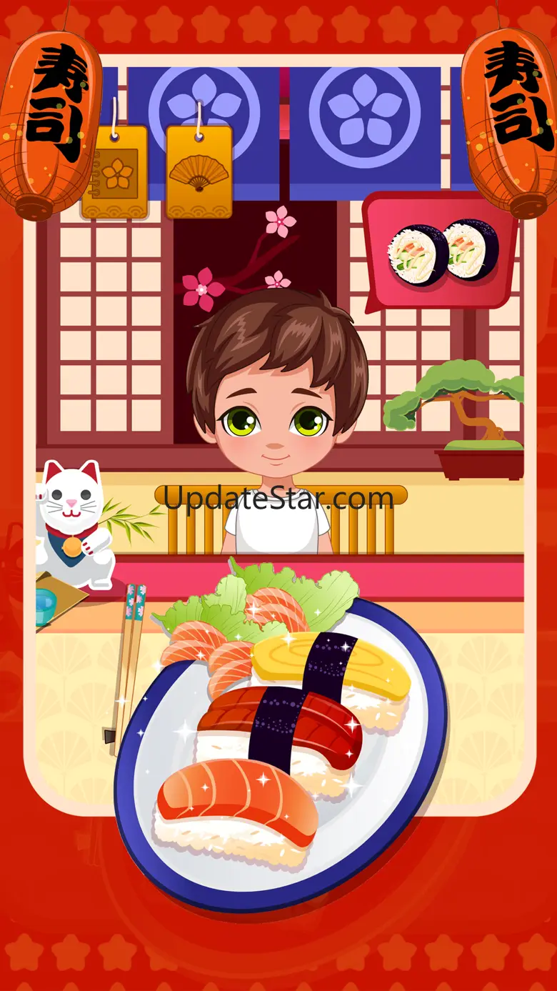 Sushi Bar Frenzy-cooking games 2.5