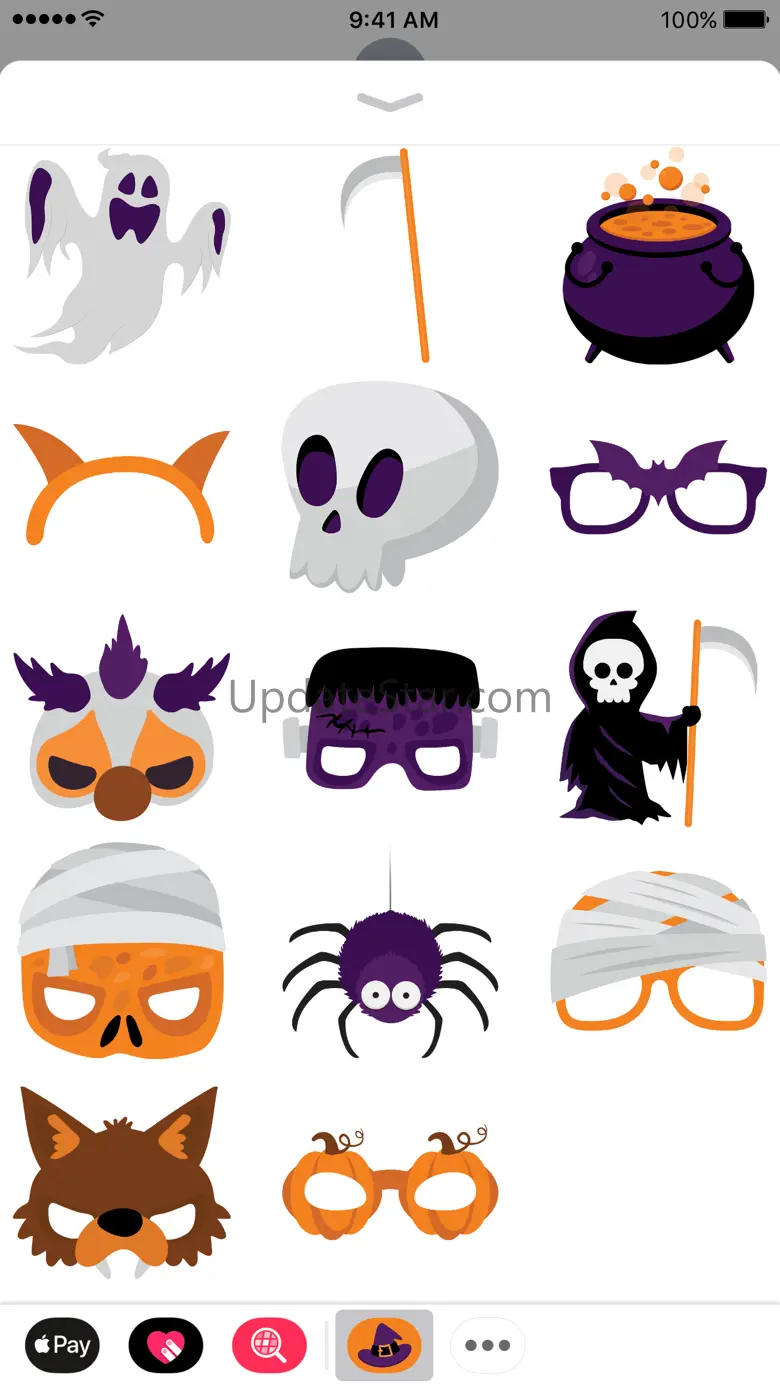 Halloween iMessage Stickers 1.2