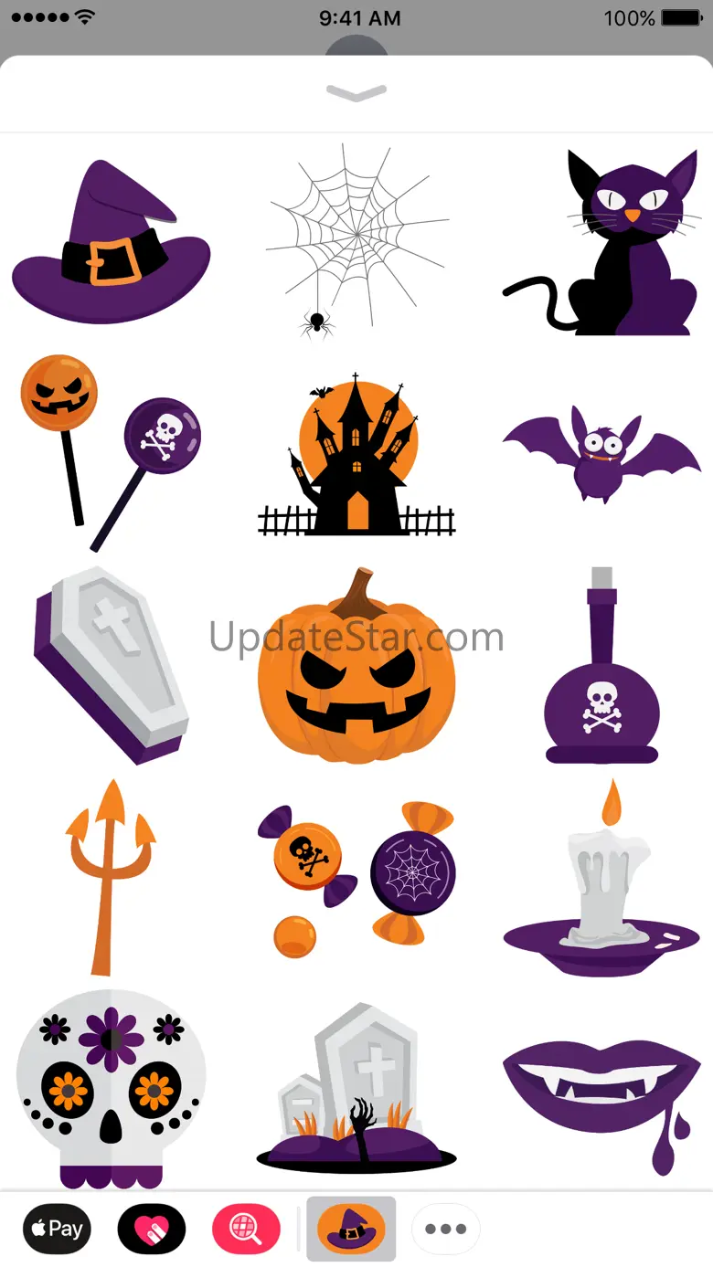 Halloween iMessage Stickers 1.2