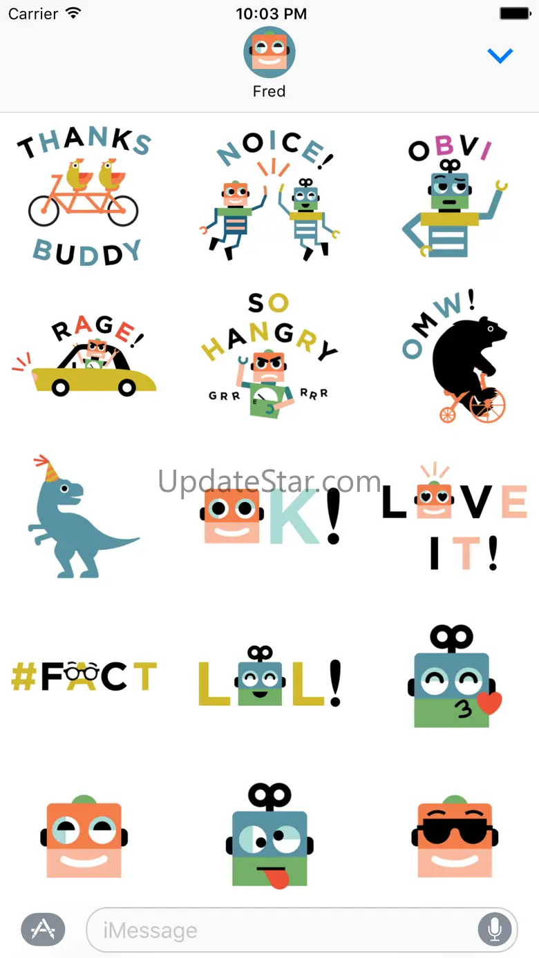Fossil Stickers 1.5