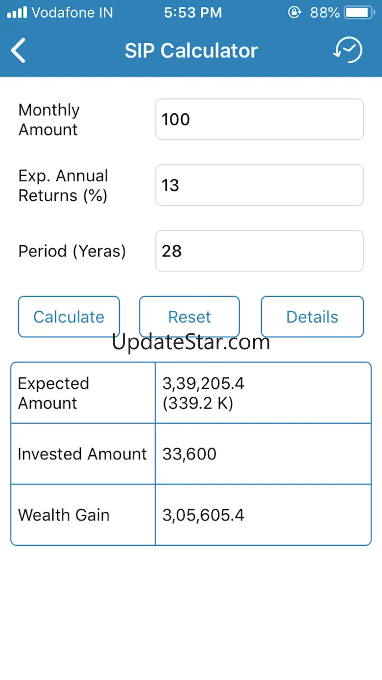 SIP Calculator & Planner 1.0.6