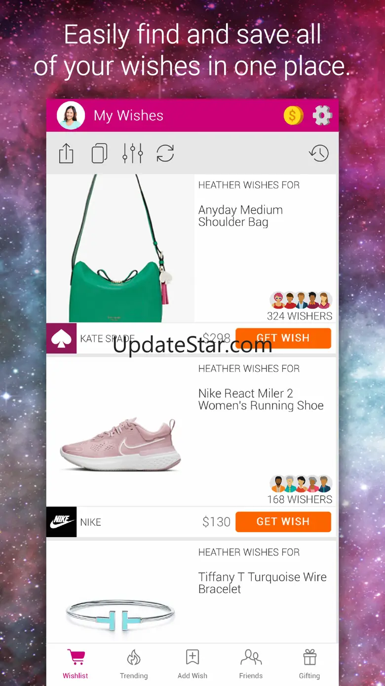 Wishfinity: Universal Wishlist 3.0.54