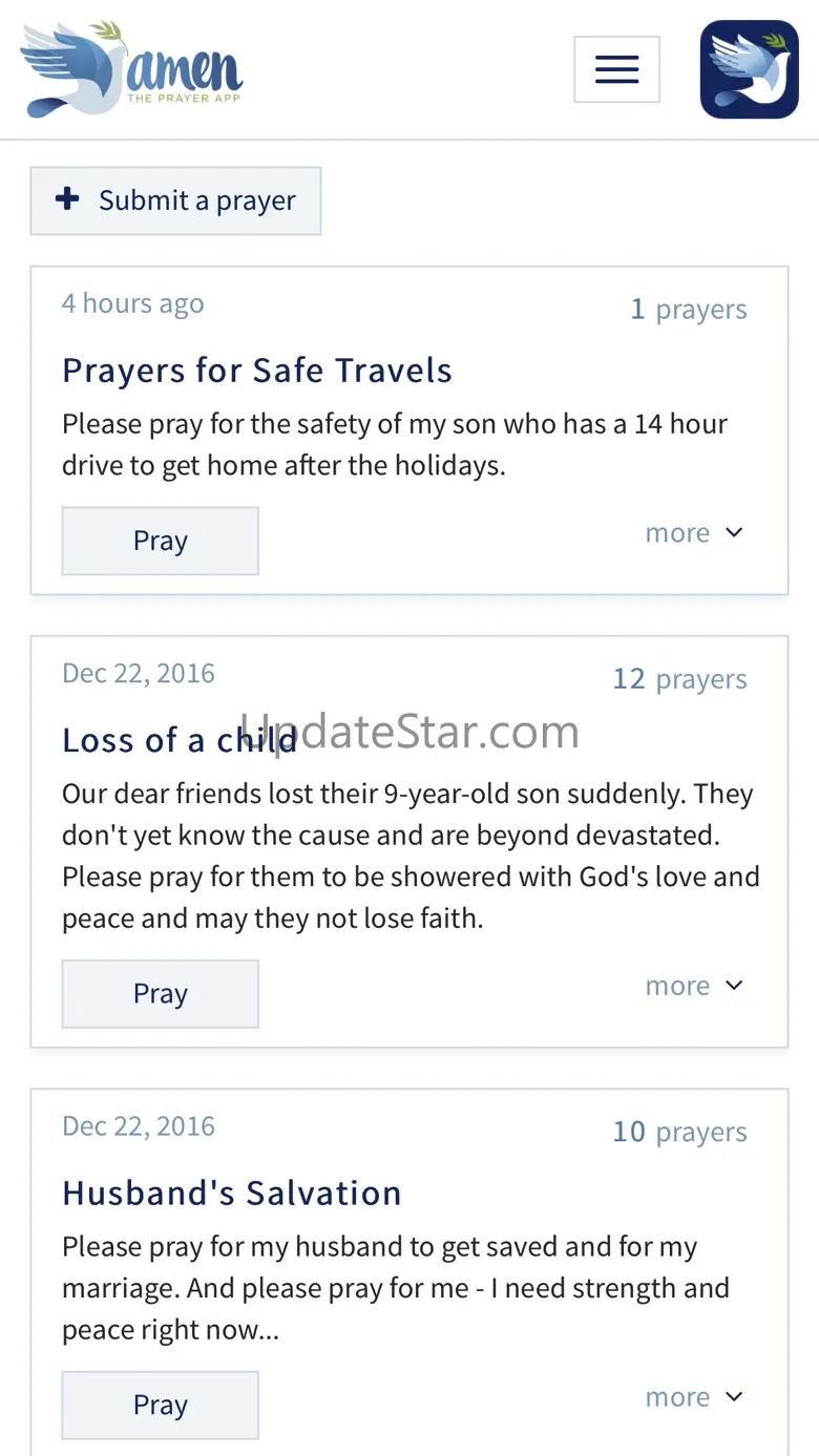 Amen: The Prayer App 1.1