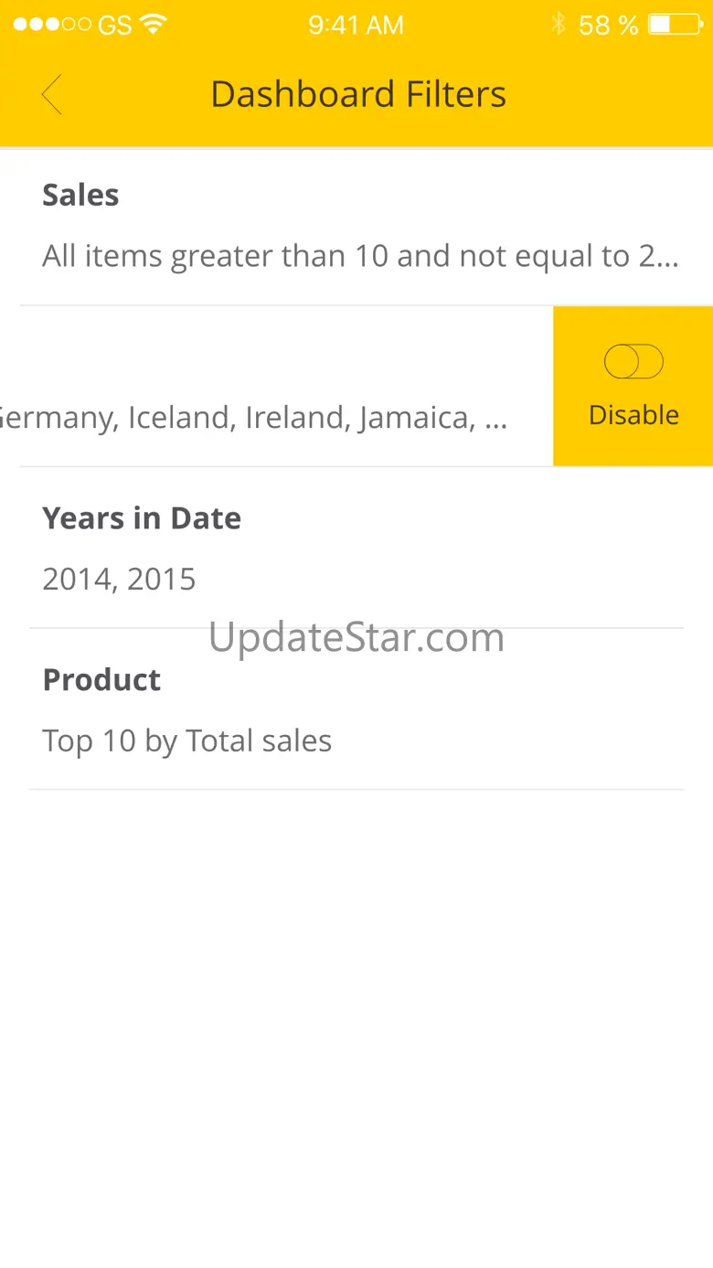 Sisense Mobile BI 2.7.5