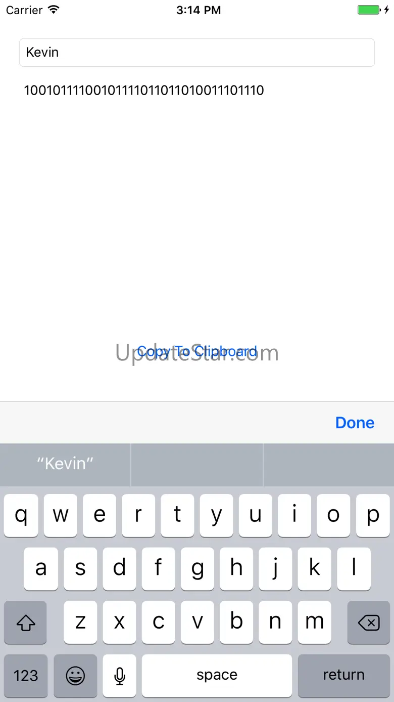 Text To Binary Converter 1.0.1