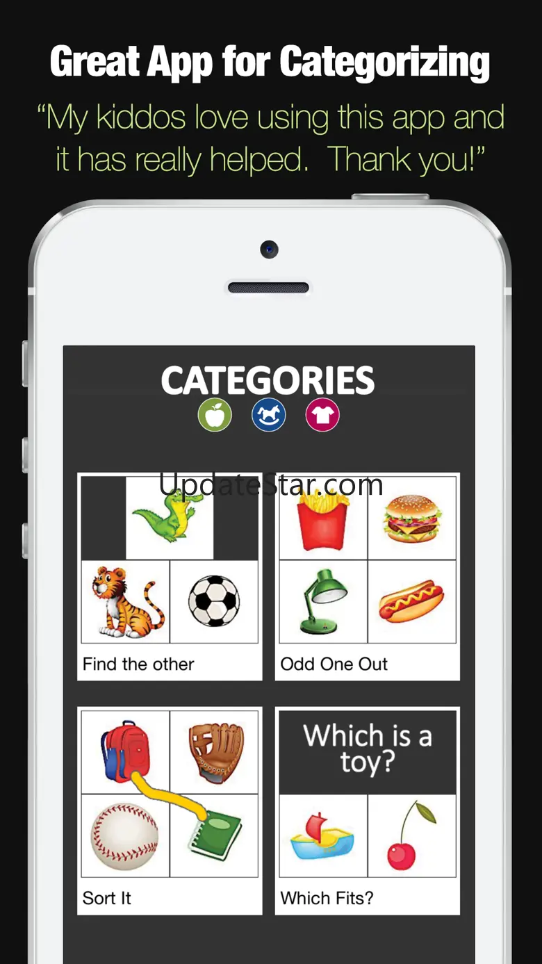 Categories - Categorization Skill Development App 1.1