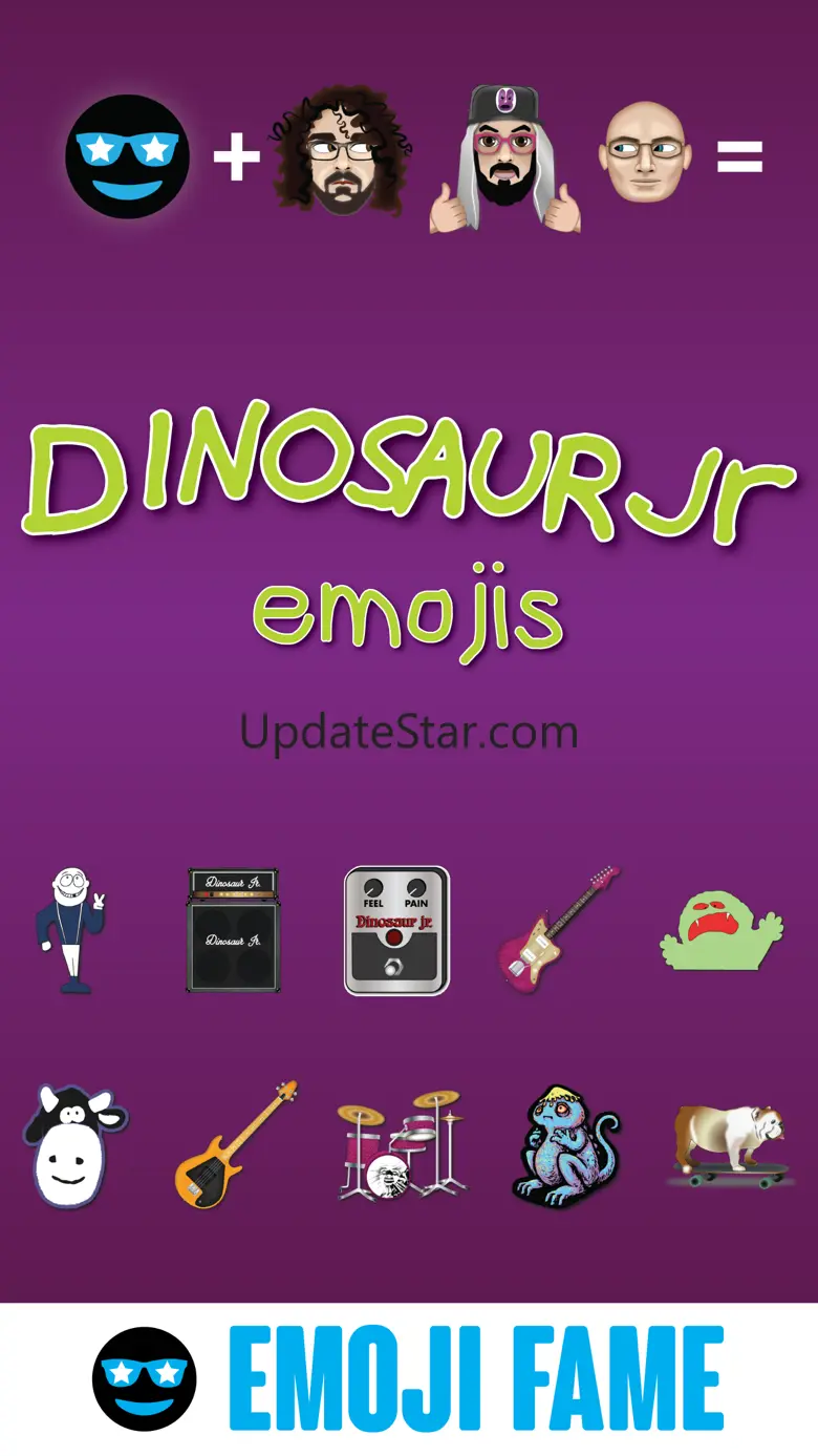 Dinosaur Jr. by Emoji Fame 1.1