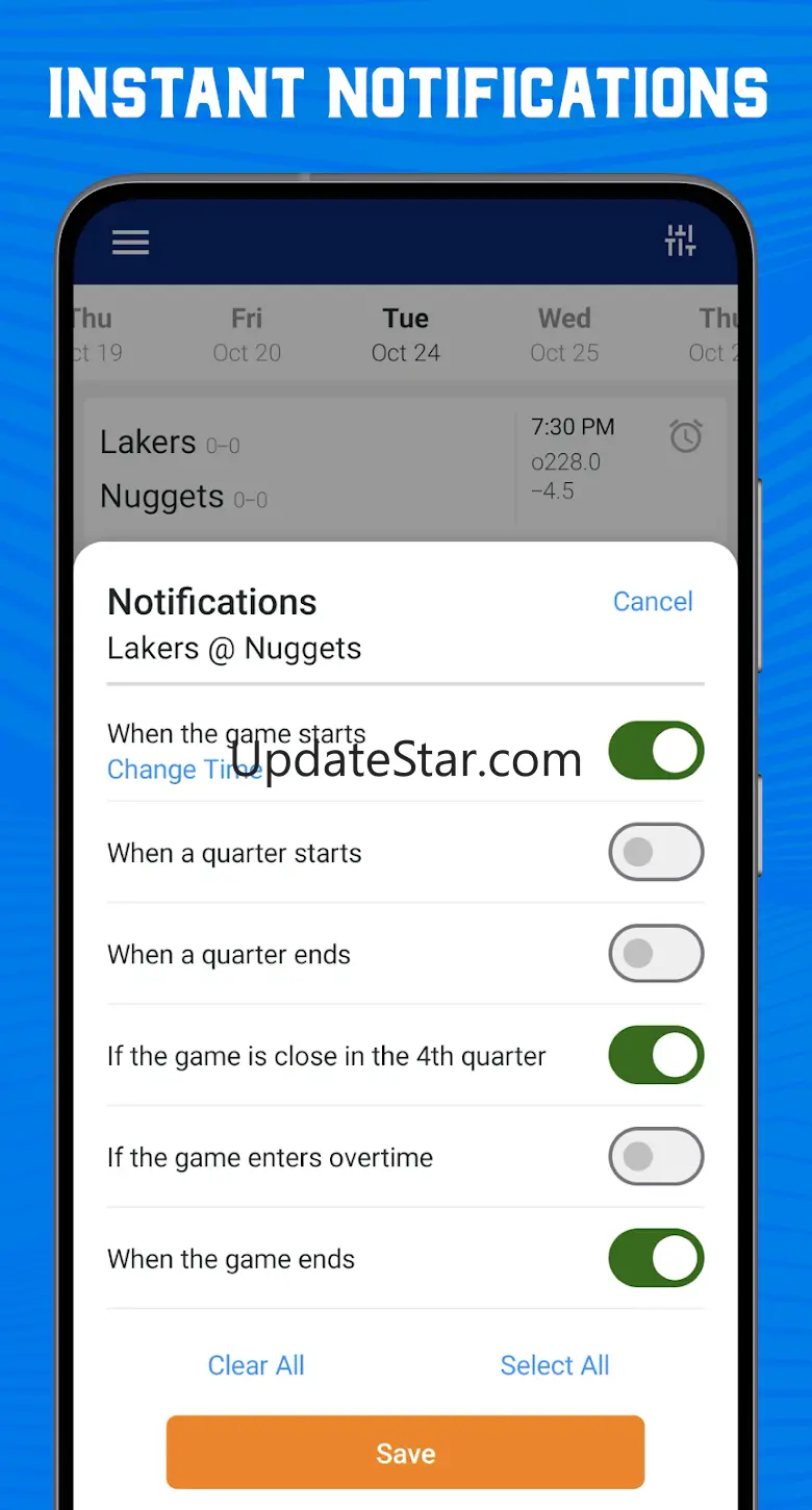 Scores App: for NBA Basketball 11.1.4