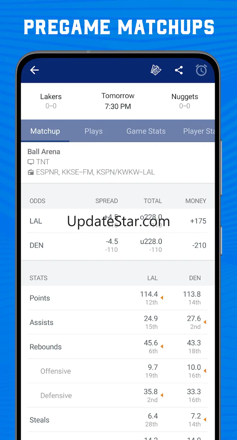 Scores App: for NBA Basketball 11.1.4