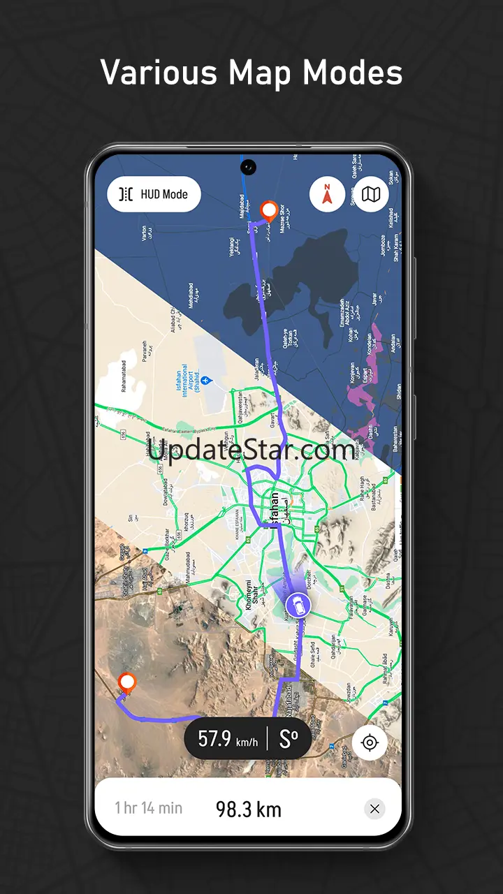 GPS Navigation, Route Finder 7.8