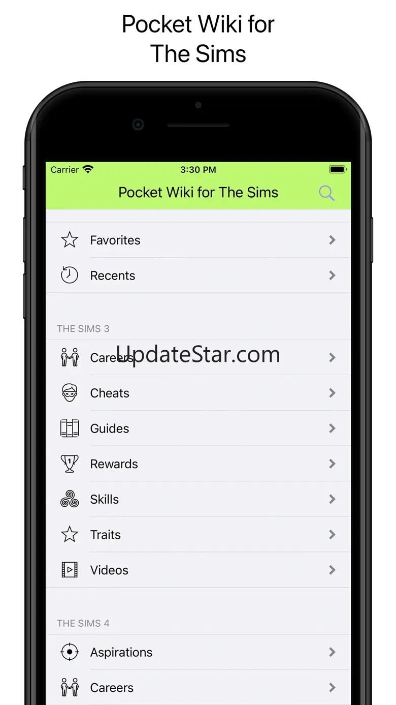 Pocket Wiki for The Sims 3.0