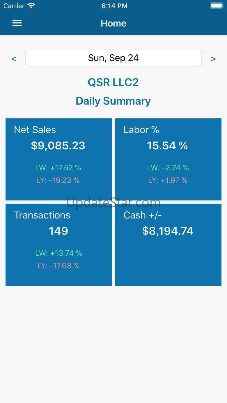 QSROnline Reporting 1.0.12