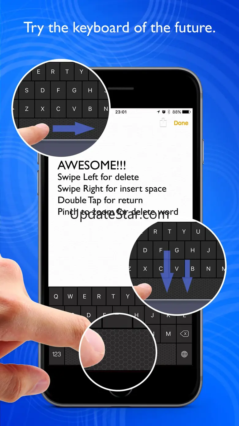 Swipe Keyboard Simple 2.5