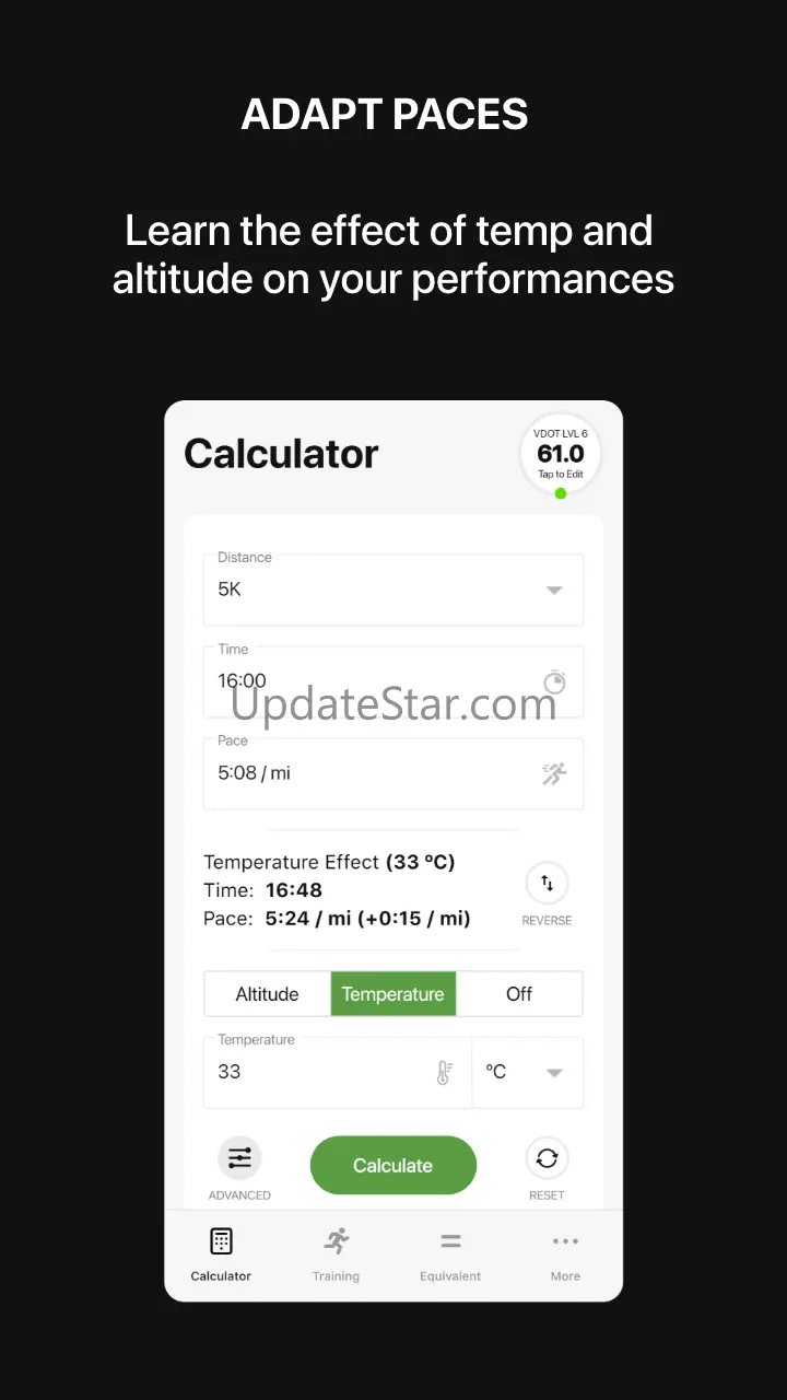 VDOT Running Calculator 2.14