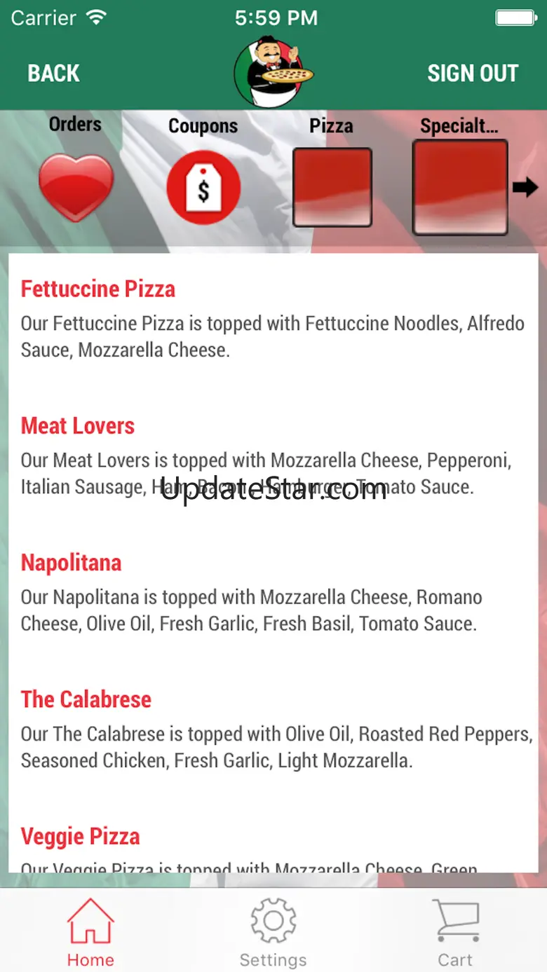 Paisano’s Pizza 3.0.0