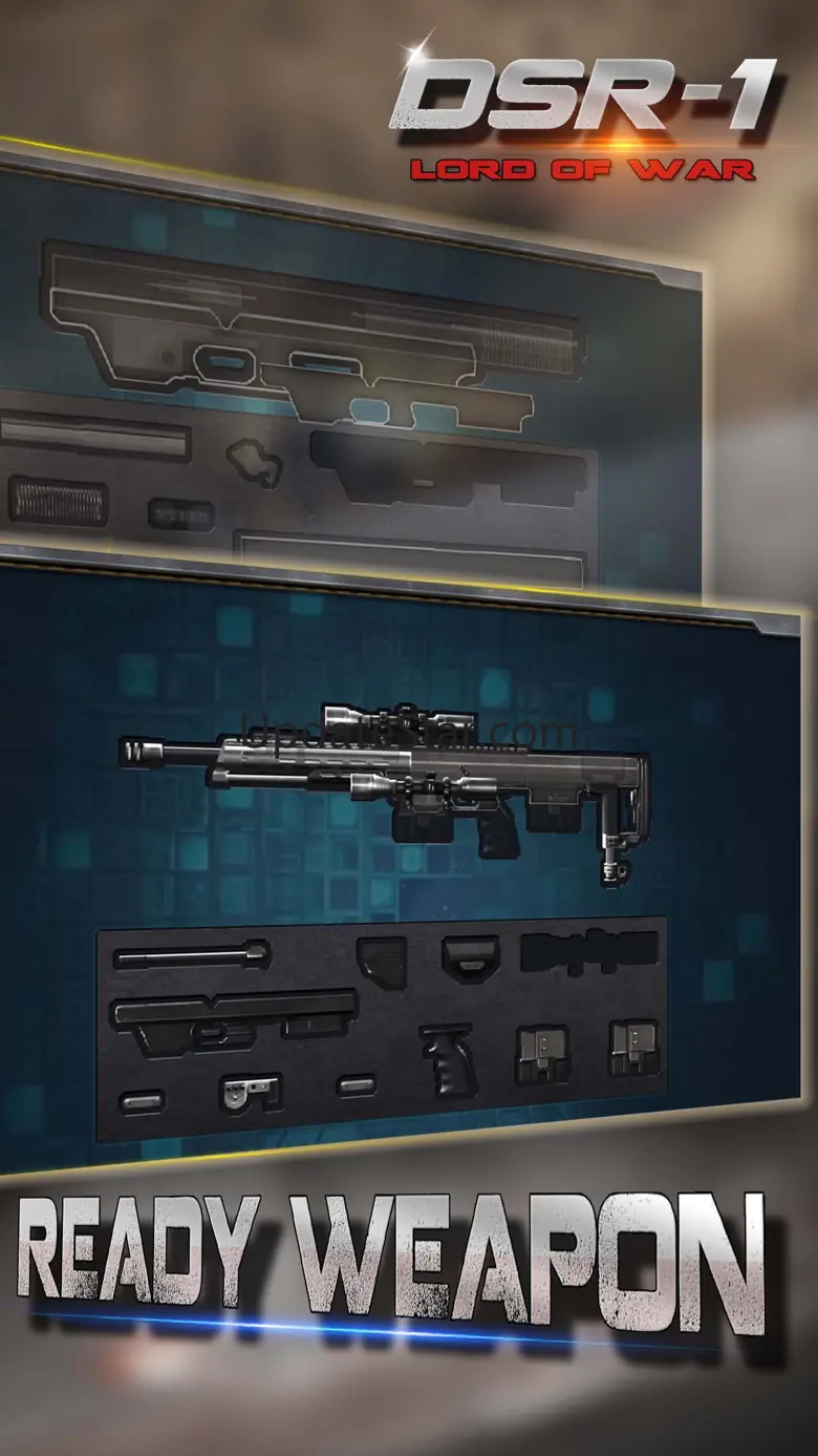 DSR-1 the AMP Sniper Rifle Builder, Simulator, Trivia Shooting Game for Free by ROFLPlay 1.2.0