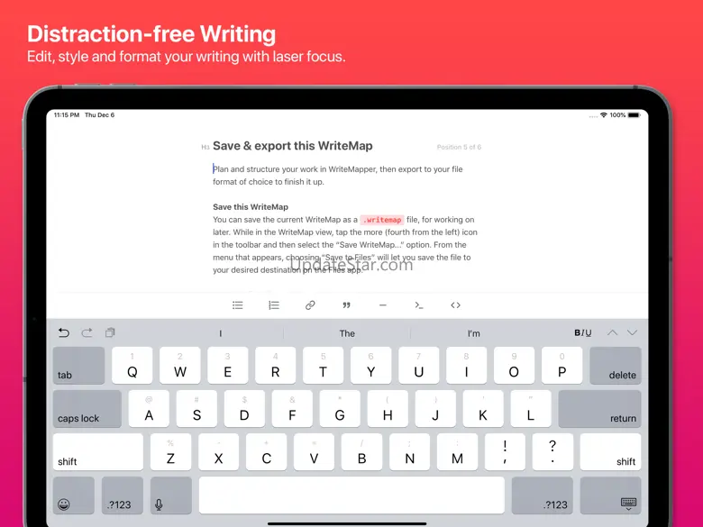 WriteMapper 2: Mind Map (iPad) 2.10.1