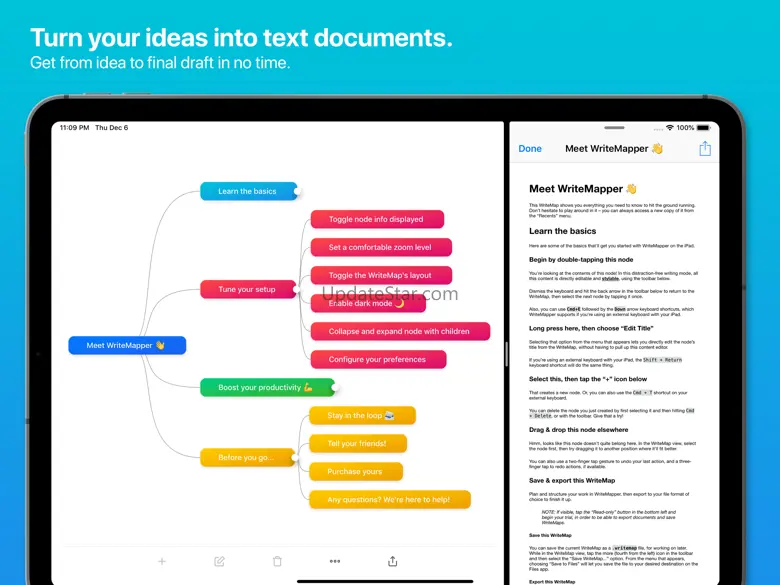 WriteMapper 2: Mind Map (iPad) 2.10.1