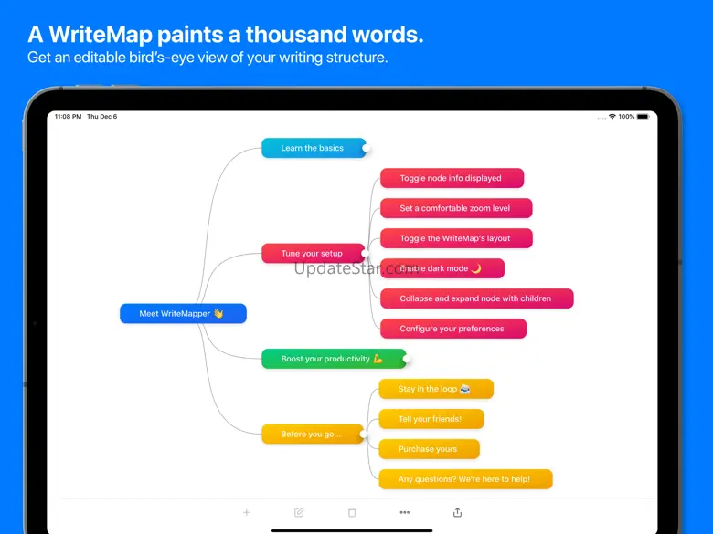 WriteMapper 2: Mind Map (iPad) 2.10.1