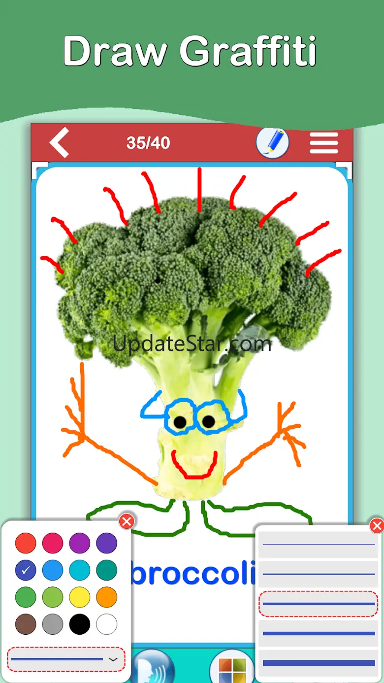 Vegetables Cards 2.3.1