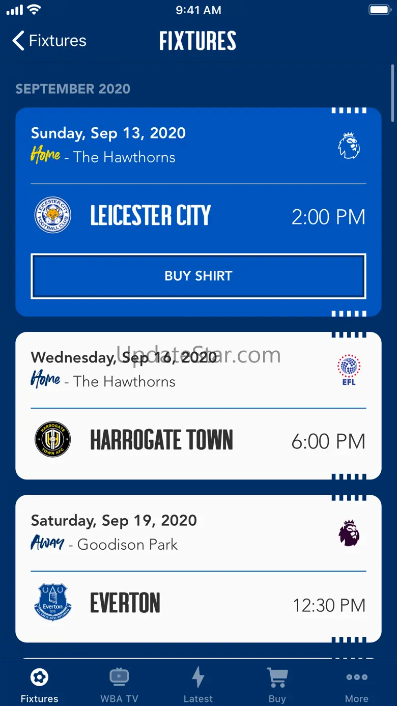 West Bromwich Albion 3.5.6