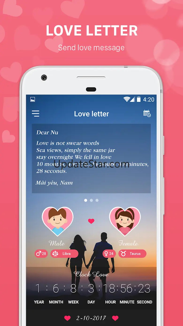 Love Days Counting- Love Diary 3.0