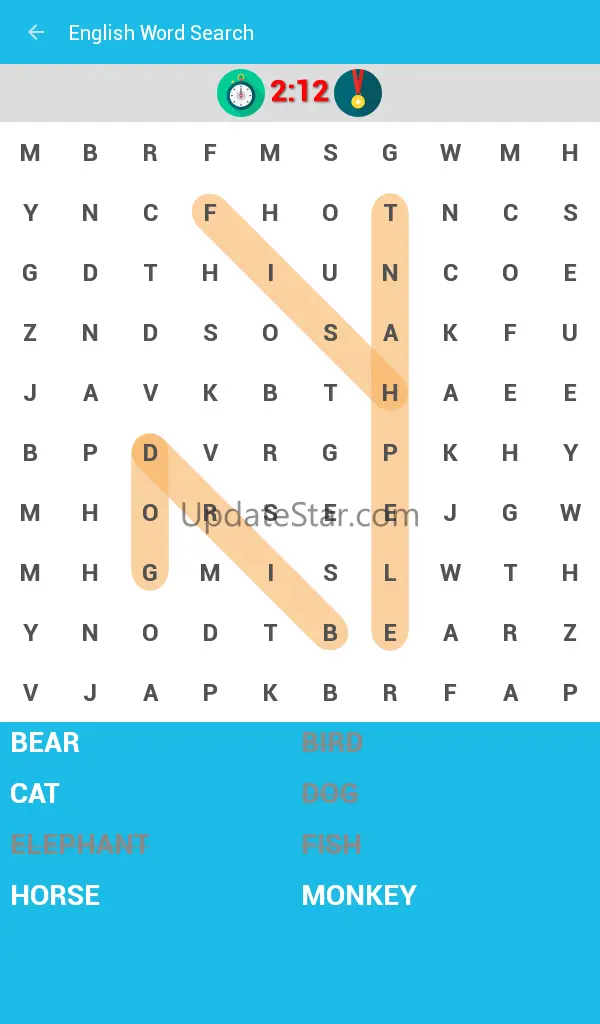 English Word Search Game 2.1.0