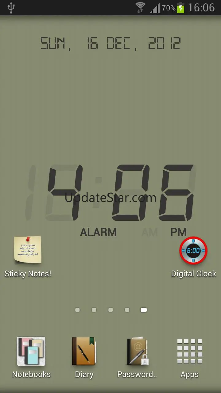 Digital Alarm Clock Lite 24