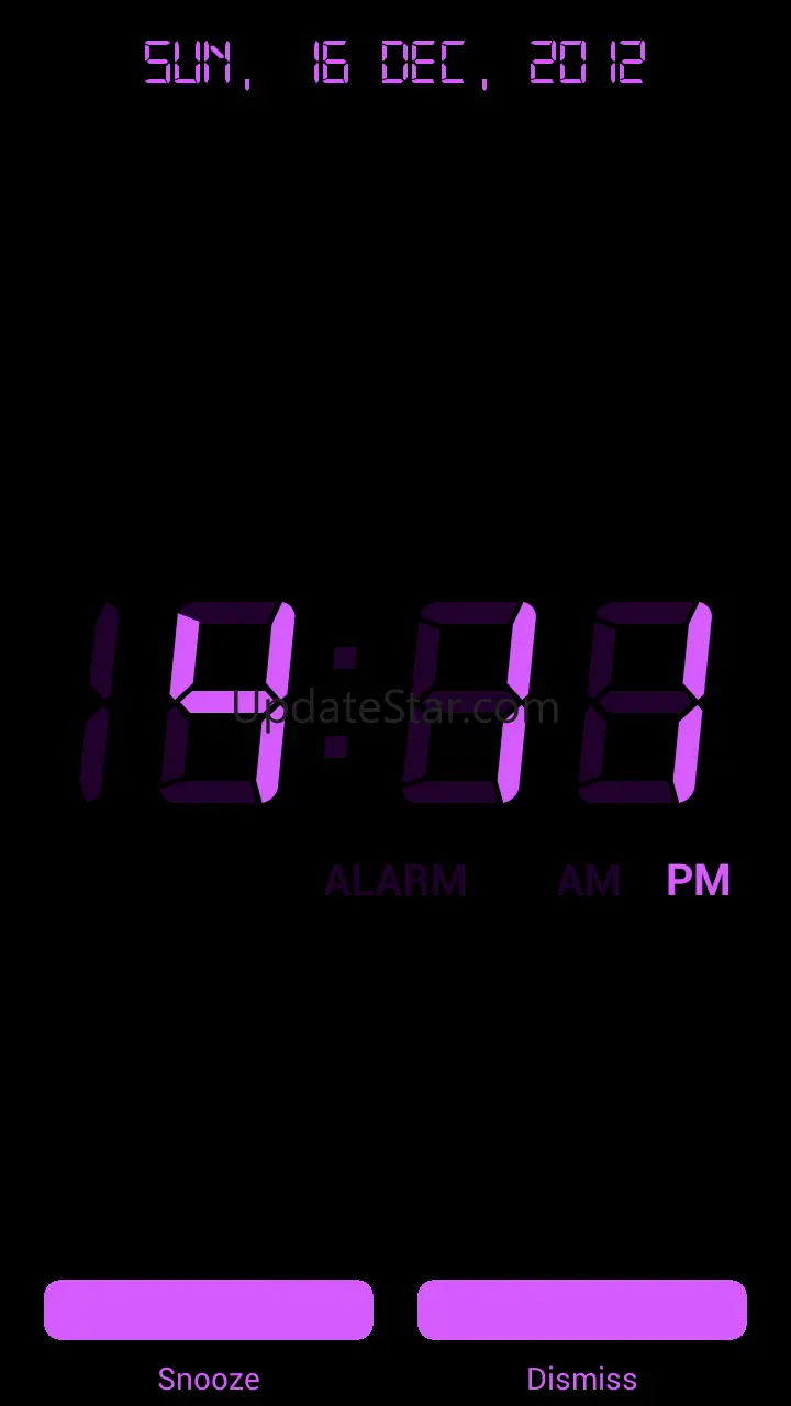 Digital Alarm Clock Lite 24