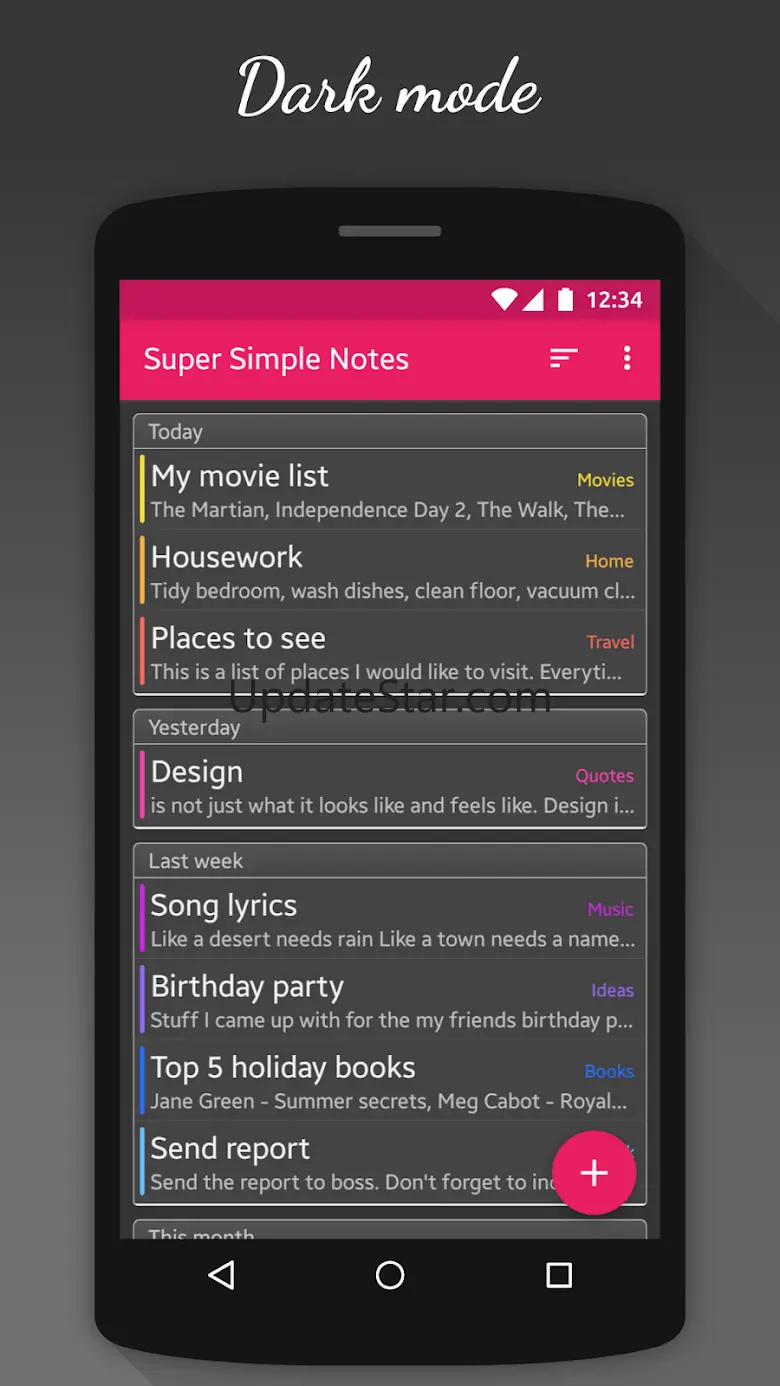 Notes (Super Simple Notes) 1.6.2