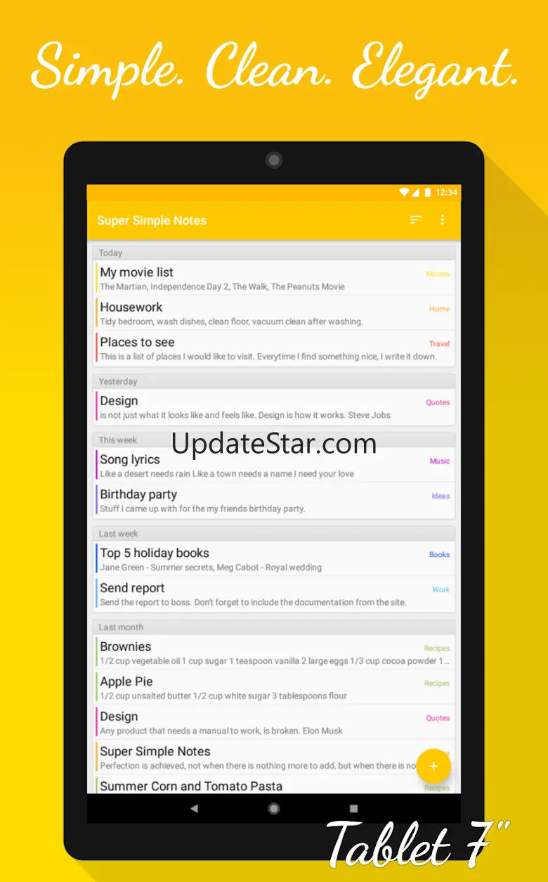 Notes (Super Simple Notes) 1.6.2