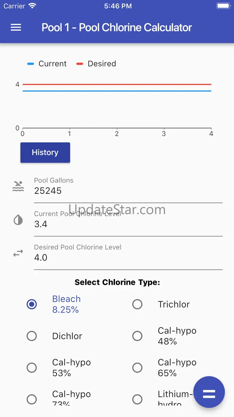Pool Chem Calculator 1.0