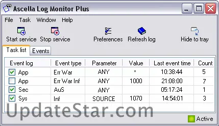 Ascella Log Monitor 1.6.1