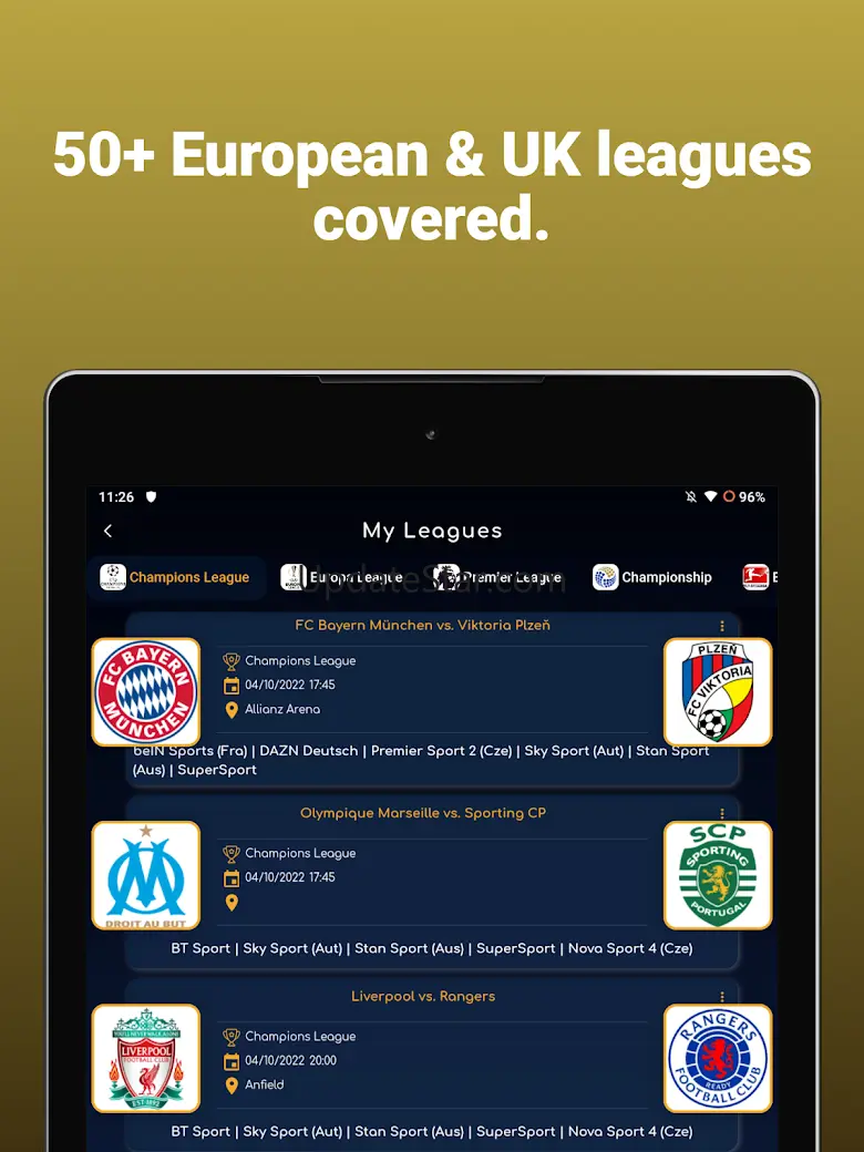 Live Football TV - ScoreStack 2.3.0