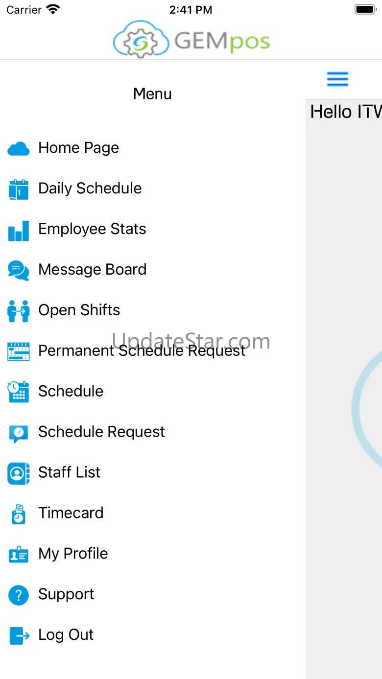 GEMpos Team App 2.2